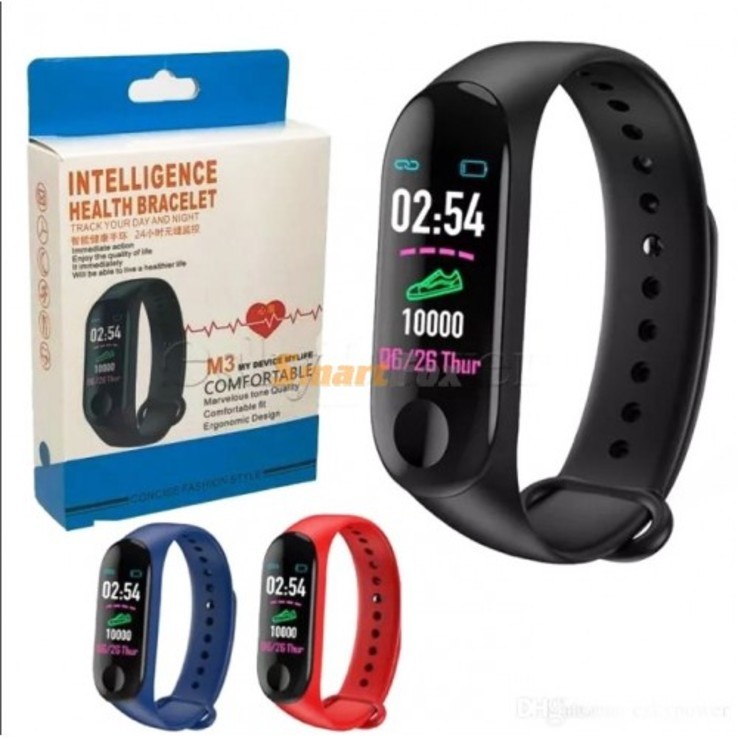 Часы фитнес браслет M3C (копия Xiaomi Mi Band 3), numer zdjęcia 2