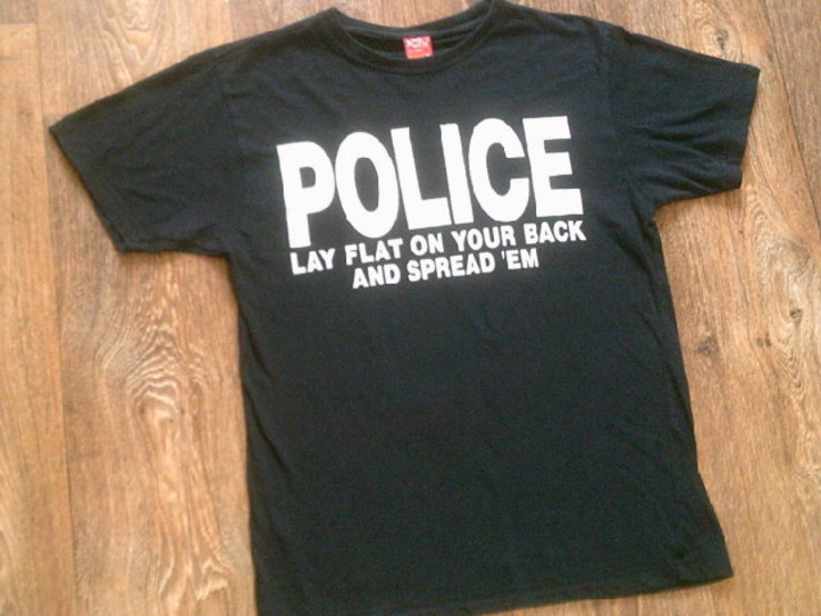 Police  - футболка черная, фото №3