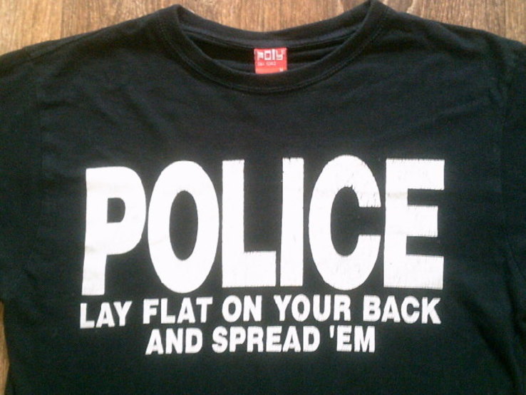 Police  - футболка черная, фото №4