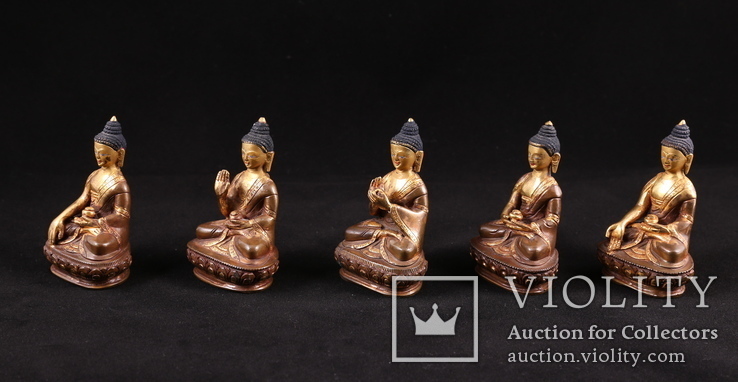 Набор из пяти Будд, фото №4
