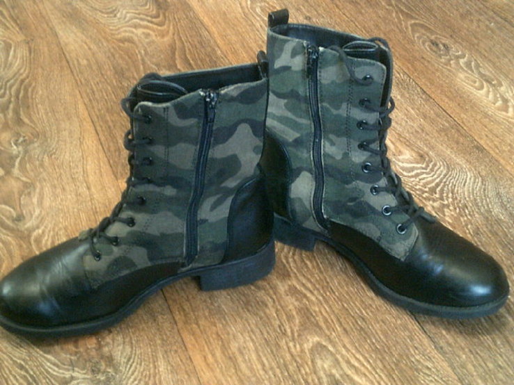 Graceland - камуфляж стильные ботинки разм.38, фото №9