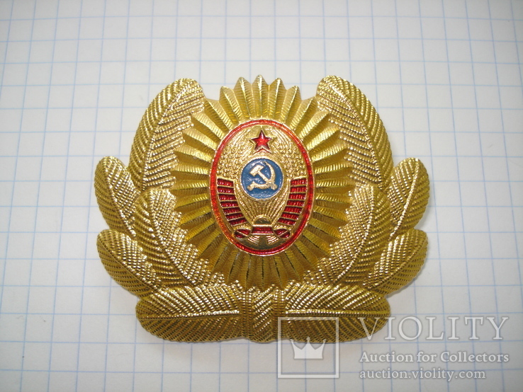 Кокарда милиция СССР