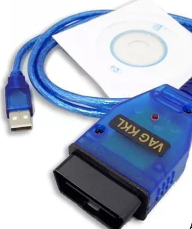 Диагностический адаптер USB KKL VAG-COM 409.1 чип FTDI, фото №2
