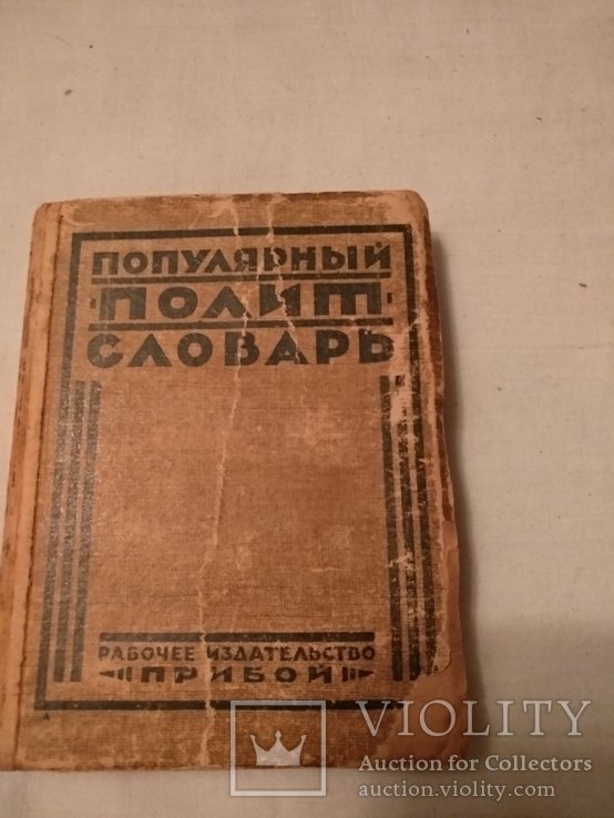 1925 Политический словарь популярный, фото №3