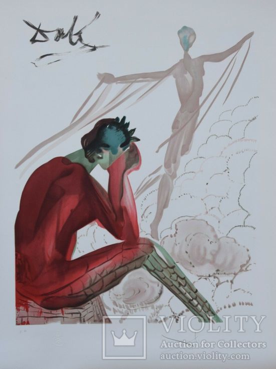 Картина Salvador Dali Литография, фото №12