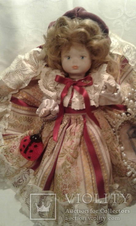 Две фарфоровые Виницианские куклы  Италия, фото №3