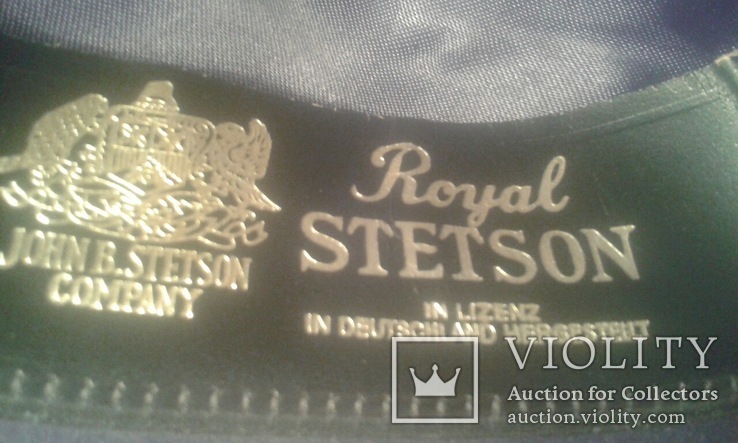 Мужская шерстяная шляпа Royal Stetson G. Kramer John B. Stetson Company, фото №6