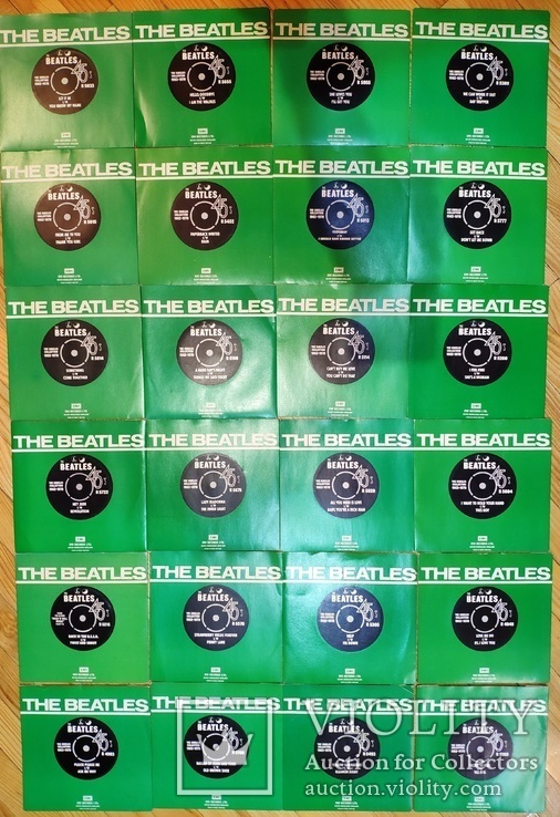 The Beatles : the singles collection 1962-1970, 24 вініли