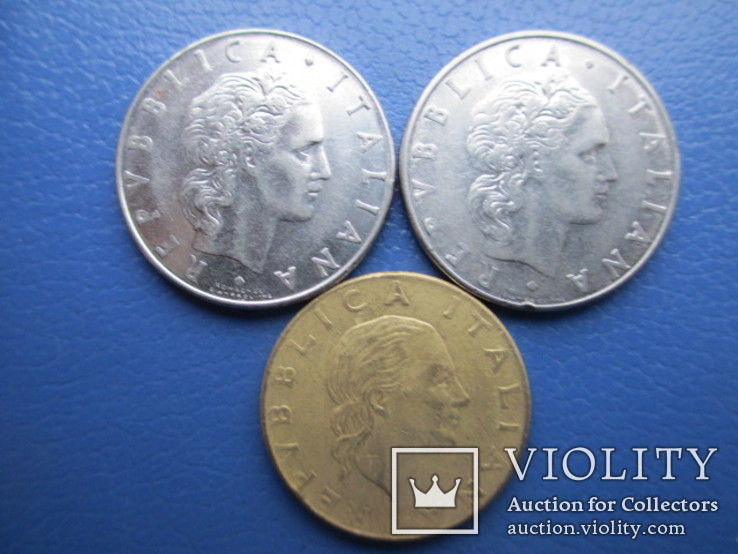 Монеты Италии 1976,  78,  79 гг, фото №3