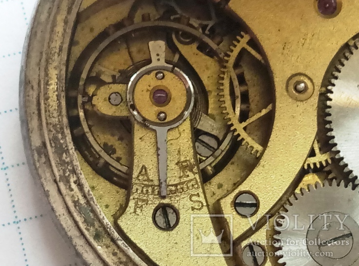Механизм к старым карманным часам, фото №9