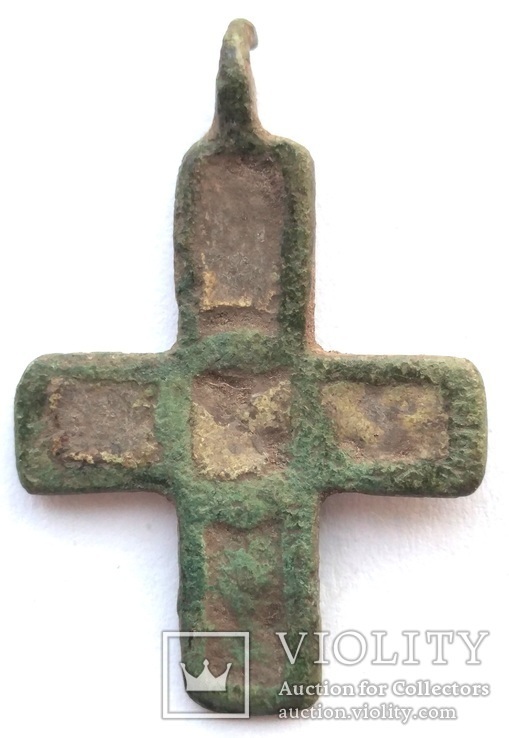 Крест КР с эмалями (2_89), фото №3