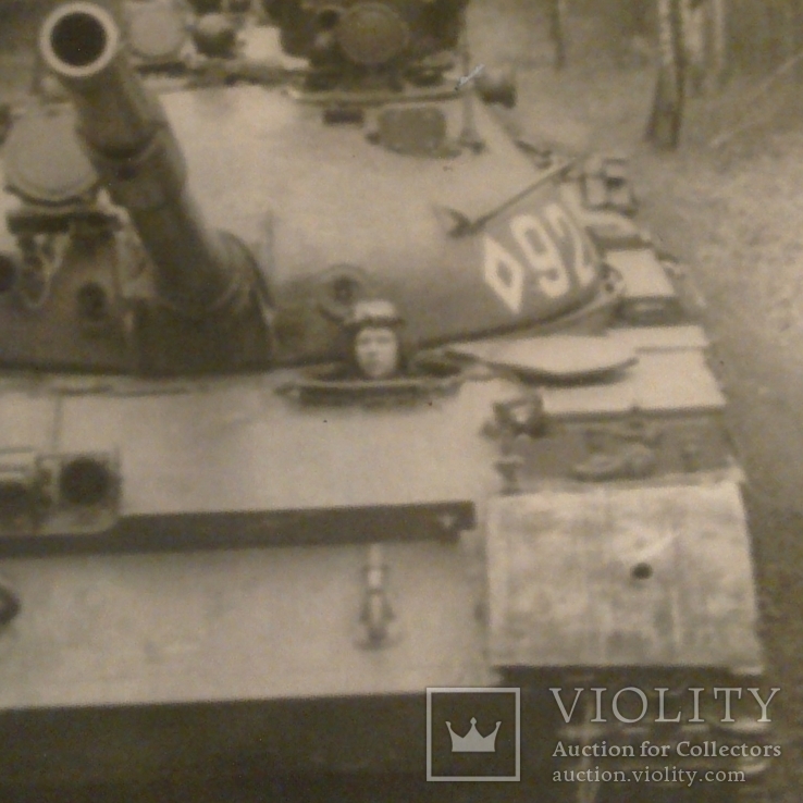 Танка Т-52 на местности, фото из дембельского альбома, фото №6