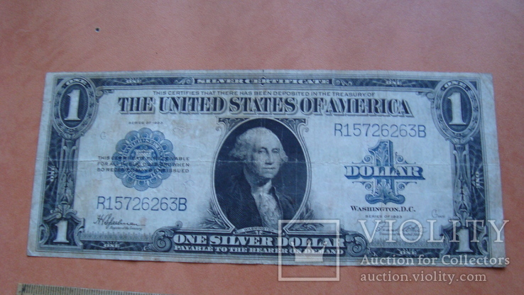 1 долар1923 р, фото №3