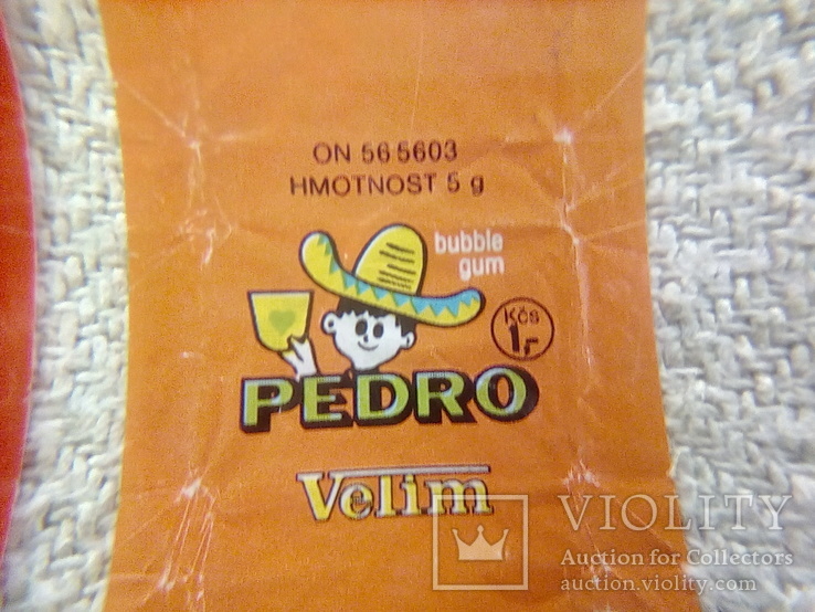 Обертка Pedro "Vetim". 4шт. Чехословакия. Československo, фото №6