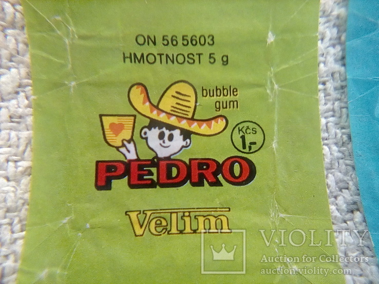 Обертка Pedro "Vetim". 4шт. Чехословакия. Československo, фото №7