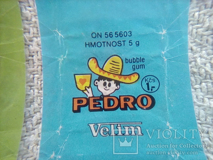Обертка Pedro "Vetim". 4шт. Чехословакия. Československo, фото №8