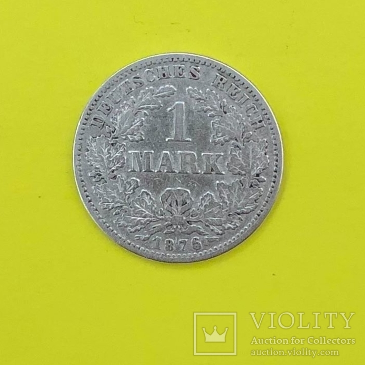 1 Марка 1876р.  G  Срібло., фото №2