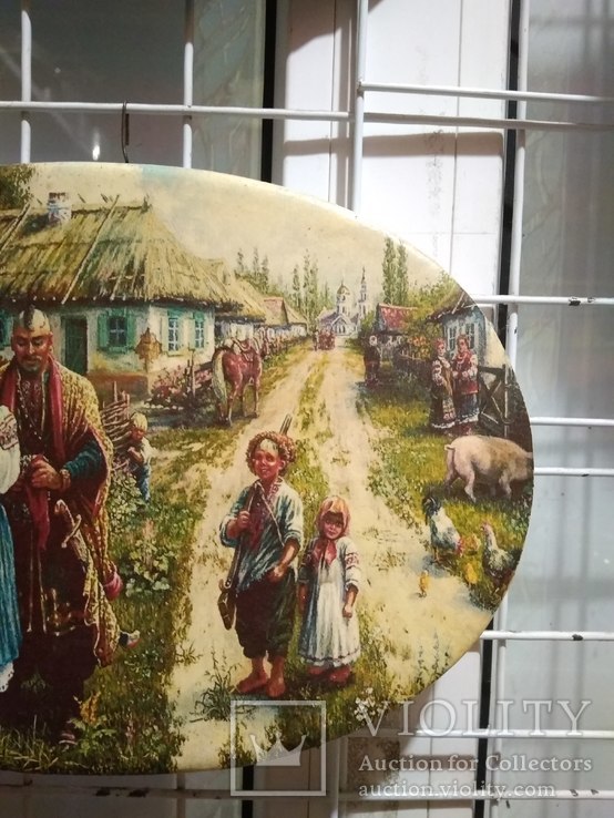 Картина Козак и козачька 25х17 см, фото №6