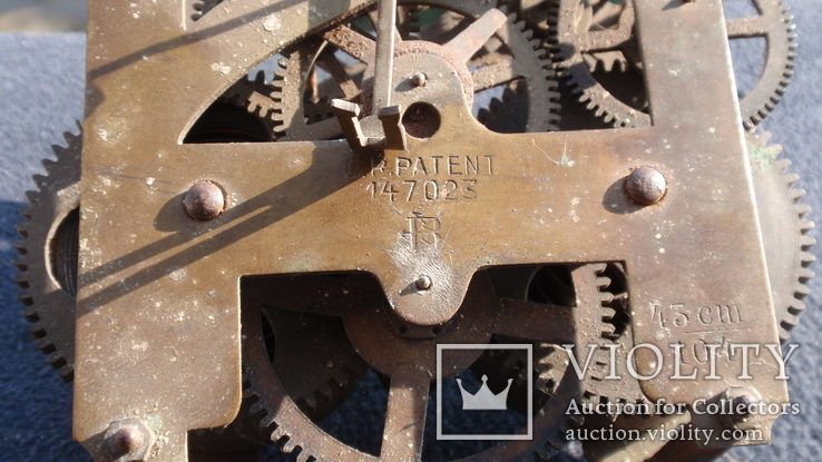 Механизм от настенных часов D.R.PATENT (Kienzle), фото №3