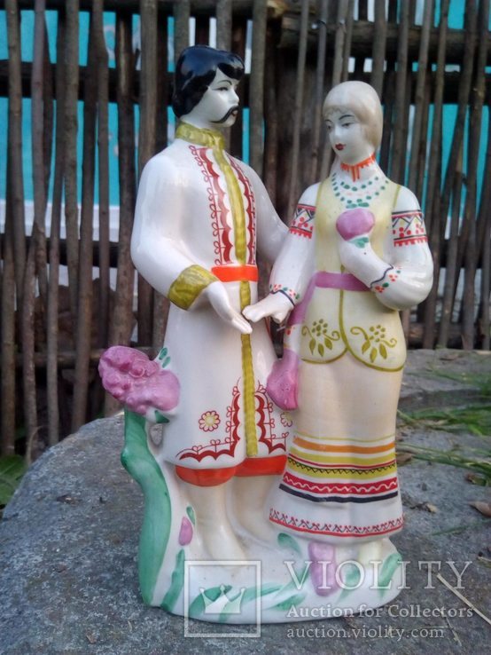 Фарфоровая статуэтка Невеста "Наречена", Полонский завод, скульптор В. Албул, фото №3