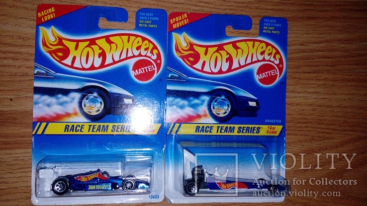 Машинка Хот Вилс Hot Wheels авто 2 шт  Race Team Series, фото №2