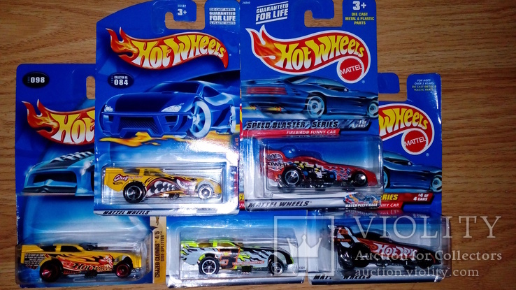 Машинка Хот Вилс Hot Wheels  Машины Акула 5 шт Цветовая гамма