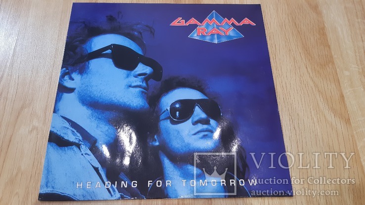 Gamma Ray (Heading For Tomorrow) 1989. (LP). 12. Vinyl. Пластинка. Germany., фото №3
