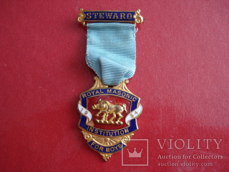 Масонский знак steward 1954