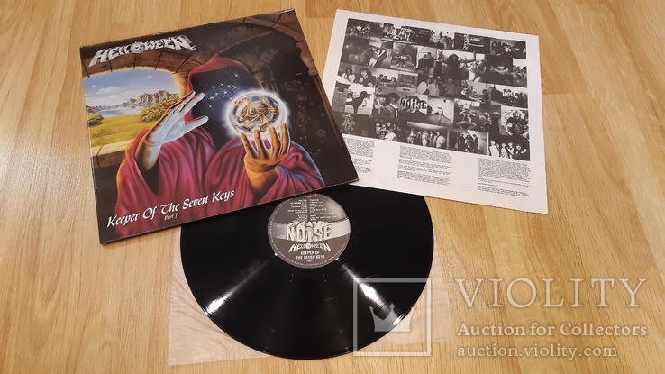 Helloween (Keeper Of The Seven Keys. Part-1) 1987. (LP). 12. Vinyl. Пластинка. Germany., фото №2