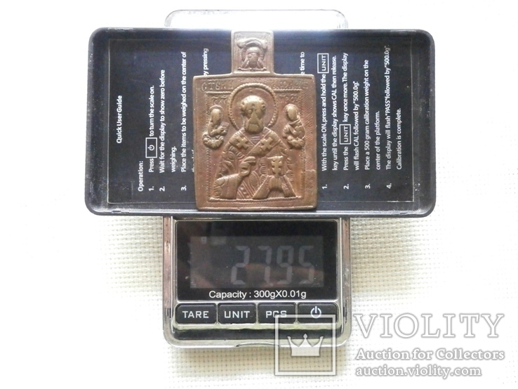 Нательная иконка образок Святой Николай, фото №13