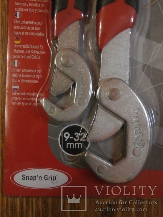 Универсальный гаечный ключ Snap n Grip 9-32mm Накидной ключ 23в1, фото №3