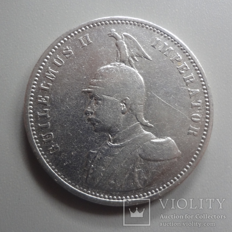 1  рупия  1906  Германская Африка серебро     (9.1.3)~, фото №3