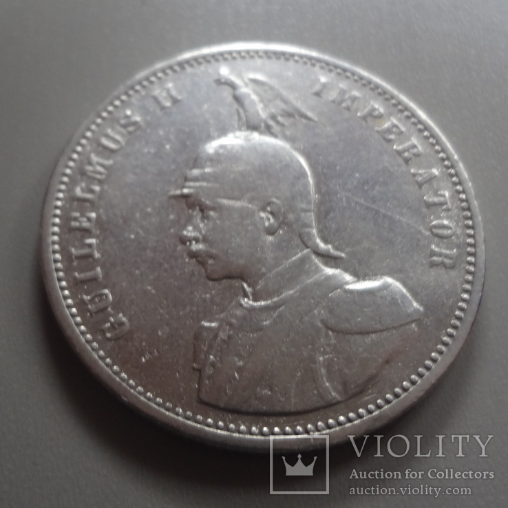 1  рупия  1906  Германская Африка серебро     (9.1.3)~, фото №4