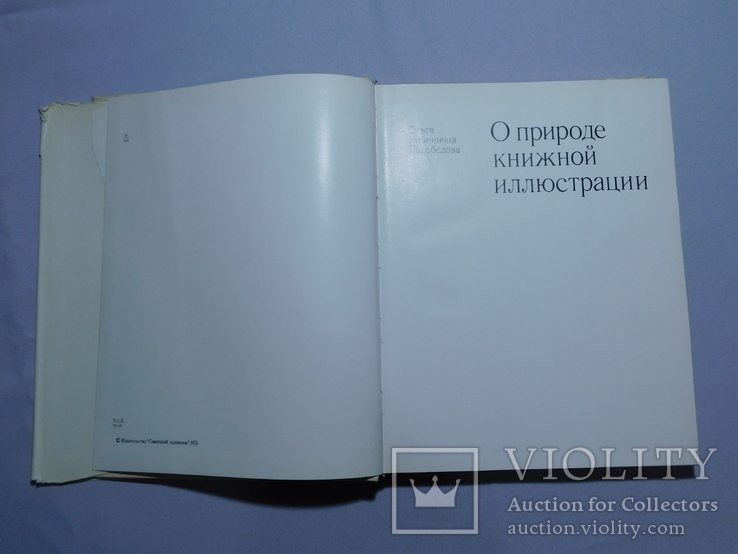 О природе книжной иллюстрации. Москва 1973, фото №3