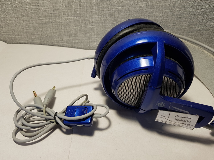 Игровые Наушники Steelseries Siberia 200 Blue Оригинал с Германии, photo number 3