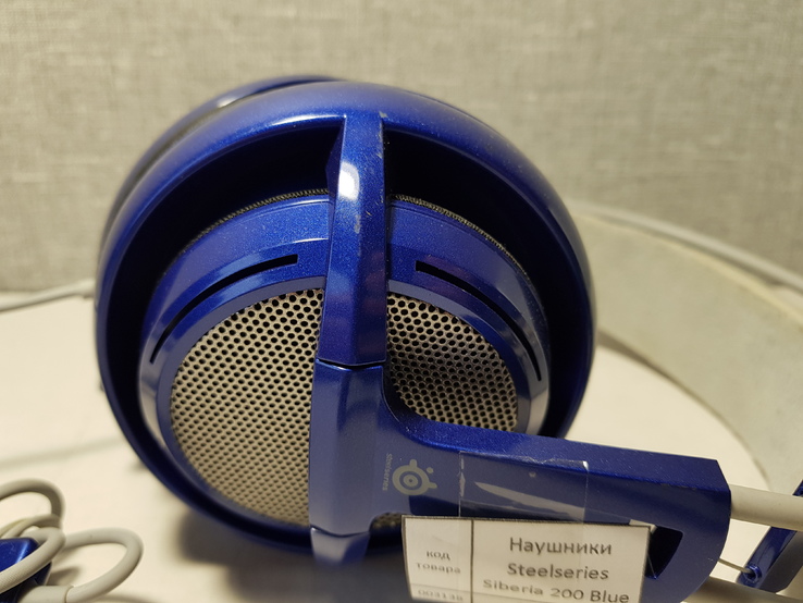 Игровые Наушники Steelseries Siberia 200 Blue Оригинал с Германии, фото №4