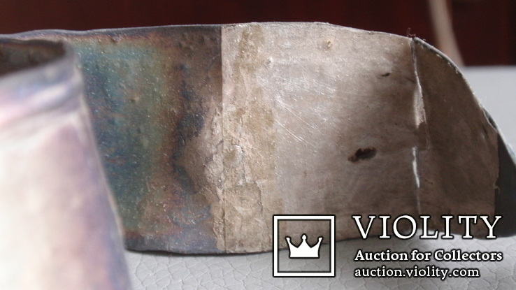 Шейная гривна Русь VI—VII век Серебро 42,6 грамм, фото №5