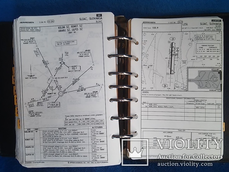 Сборник: Jeppesen Airway Manual: Восточная Европа. В кожаном переплете. Том - 1., фото №11