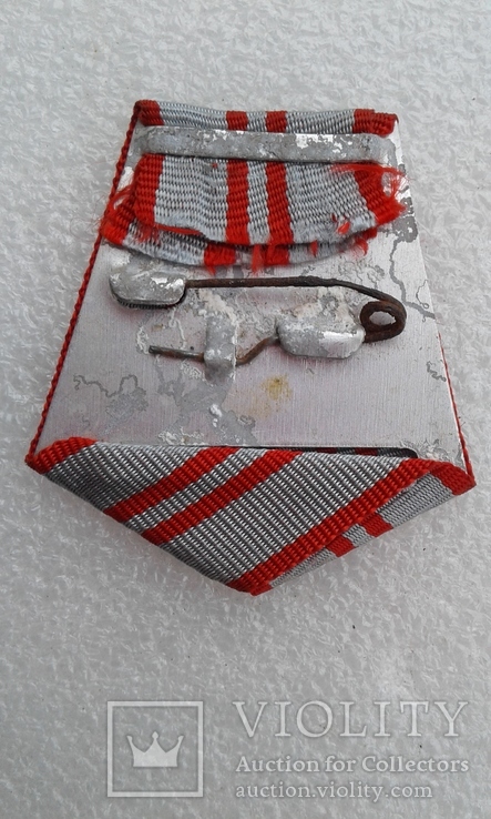 Колодка с лентой к медали 40 лет вооруженных сил, фото №3