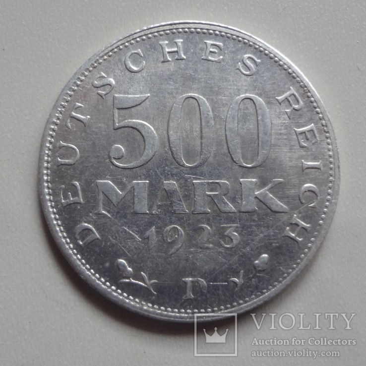 500  марок 1923  D Германия   (9.2.9)~, фото №2