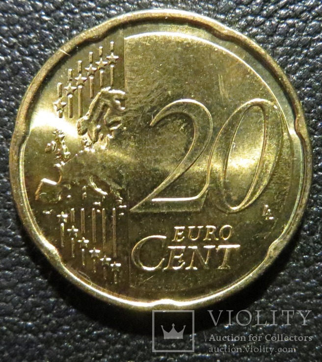 Мальта 20 центів 2008 року, фото №3