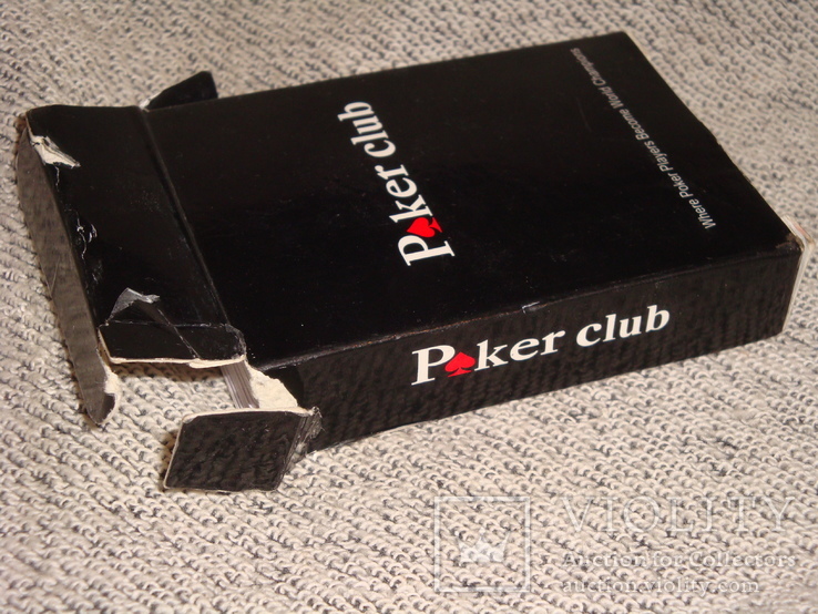 Пластиковые карты poker club, фото №11