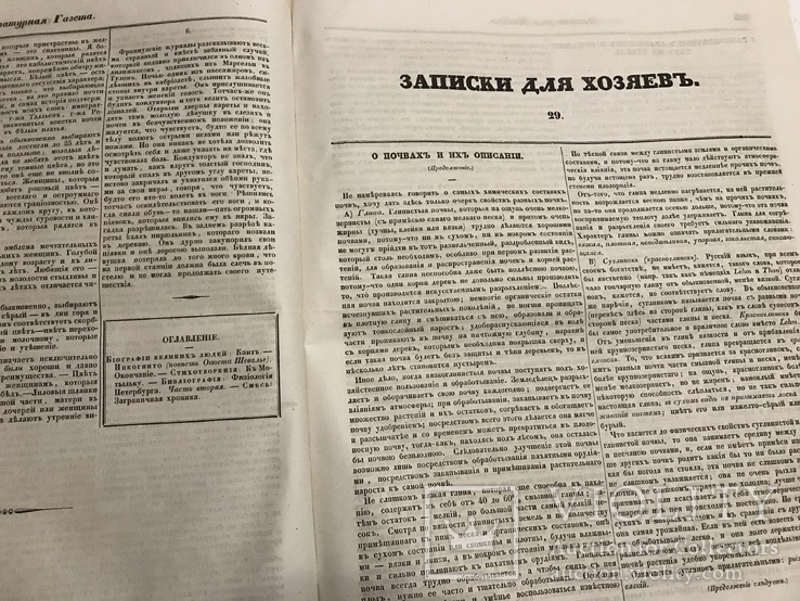 1845 Физиология Петербурга, Чистка и мытьё бронзы, Литературная газета, фото №9