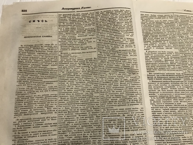 1845 Сахарный промысел, Литературная газета, фото №7