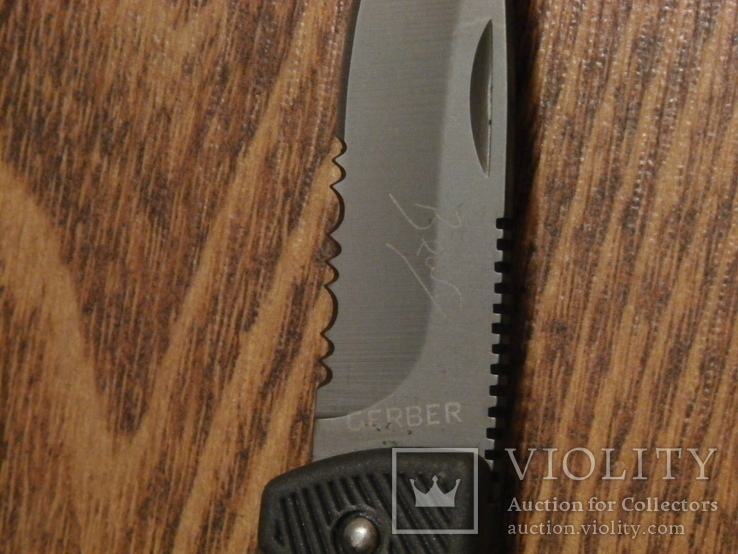 Туристический складной нож Gerber Bear Grylls Compact Scout Knife 14.5 см, фото №4