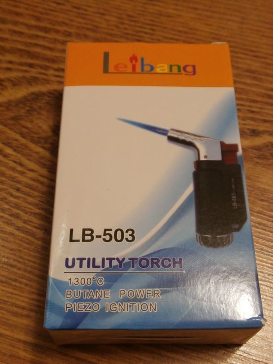 Портативная многоцелевая Газовая горелка резак LB-503, фото №4