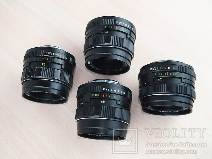 Фотоаппарат Зенит | MC HELIOS - 44 K - 4 (2 камеры + 4 объектива), фото №5