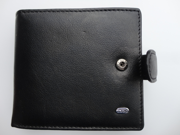 Мужской кожаный кошелек портмоне правник Dr. Bond, фото №3