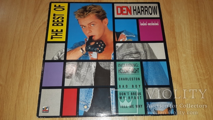 Den Harrow (The Best Of) 1989. (LP). 12. Vinyl. Пластинка. Germany. EX+/EX+, фото №2