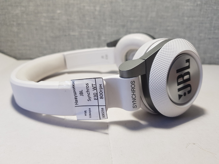 Наушники JBL Synchros E30  White Оригинал с Германии, numer zdjęcia 2